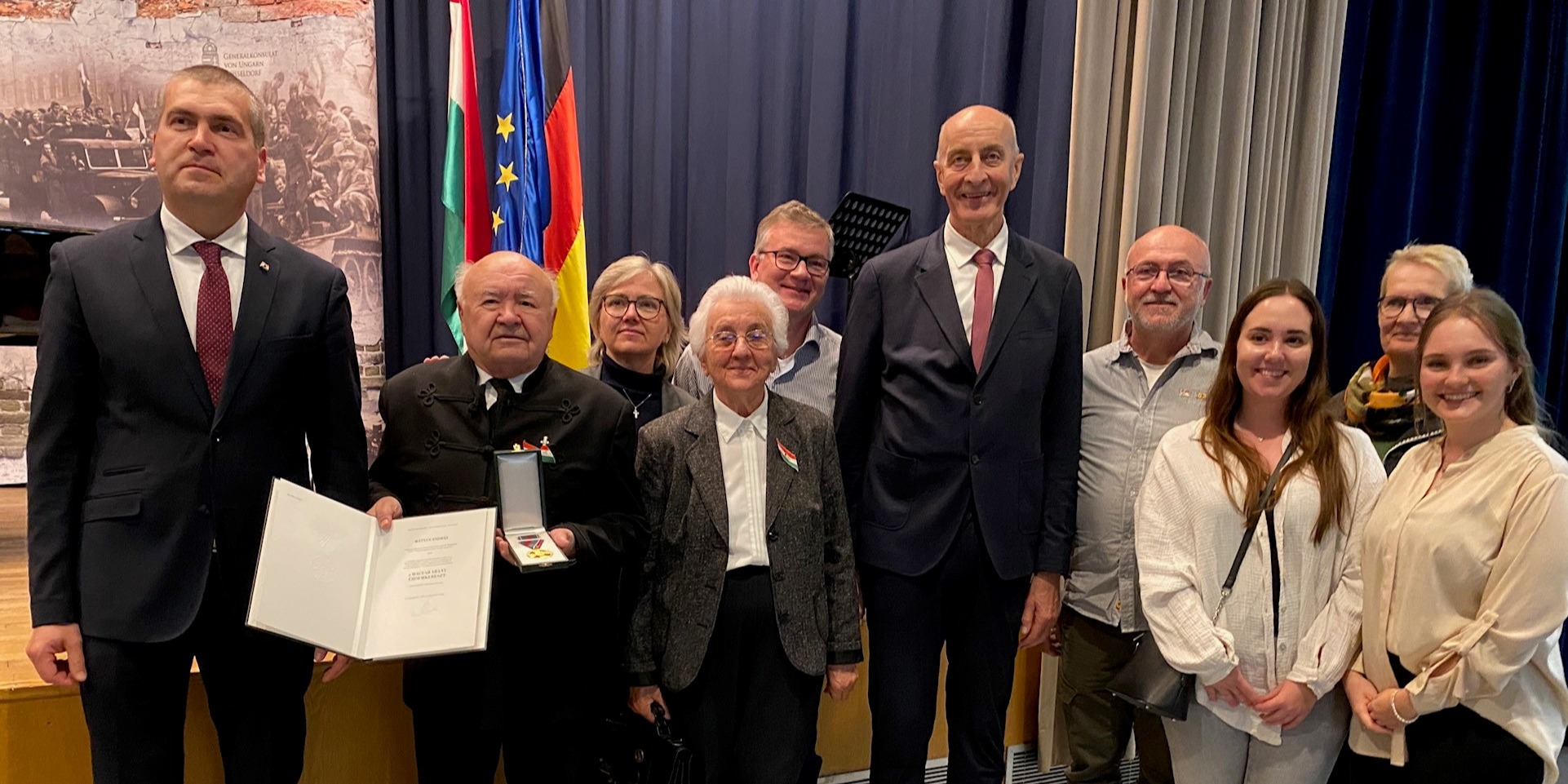 Október 23-i nemzeti ünnepi megemlékezés és fogadás